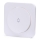 Aigostar - Interruptor sencillo con marco para timbre, blanco