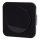 Aigostar - Interruptor simple con marco n.º 1, negro