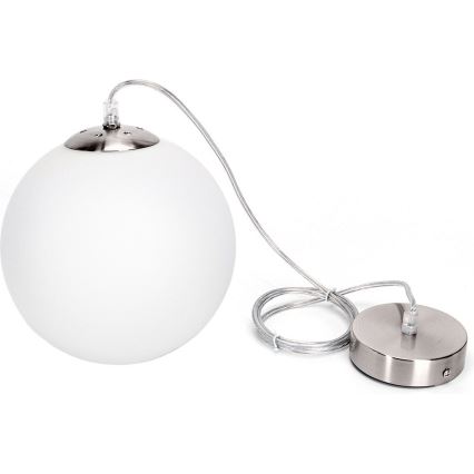Aigostar - Lámpara colgante con cable 1xE27/40W/230V, Ø 20 cm