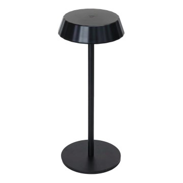 Aigostar - Lámpara de mesa LED regulable AMBIENT LED/2,4W/5V 3000-6500K negra 2000 mAh