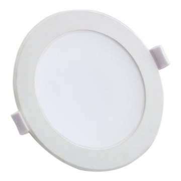 Aigostar - Lámpara empotrable de baño LED LED/15W/230V 6000K IP44 diá. 14,5 cm blanco