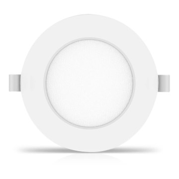 Aigostar - Lámpara empotrable LED LED/4W/230V 4000K diá. 9,8 cm blanco