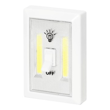 Aigostar - Lámpara nocturna portátil LED/3xAAA 6500K
