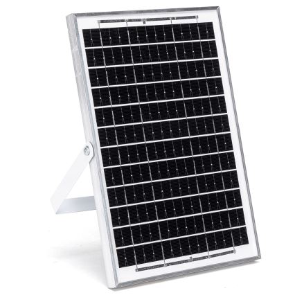 Aigostar - Candelabro solar LED 2xLED/35W/12V 6000 mAh 6500K IP65 Ø 10 cm + control remoto