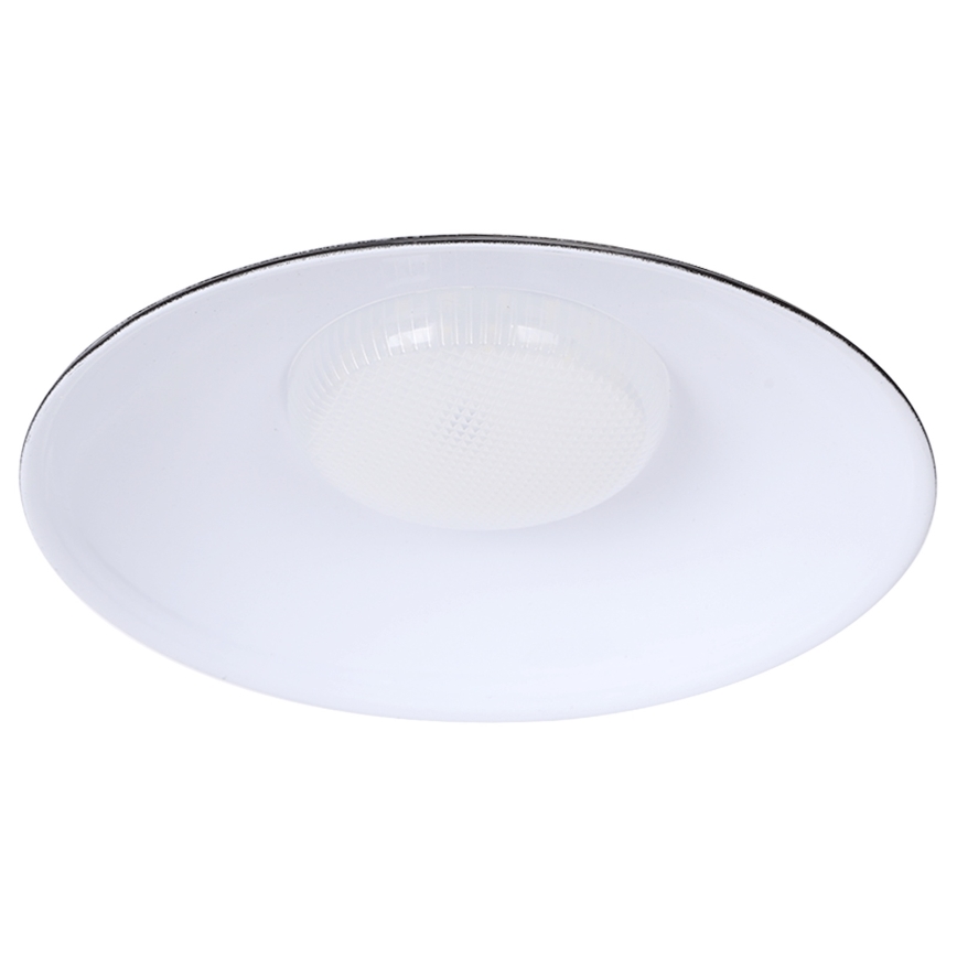 Aigostar - Lámpara solar LED 2xLED/70W/12V 12000 mAh 6500K diá. 23,5 cm + control remoto