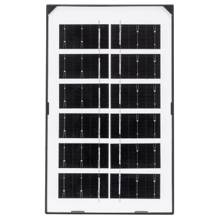 Aigostar - Lámpara colgante solar LED/35W/12V 3000 mAh 6500K IP65 diámetro 15 cm + mando a distancia