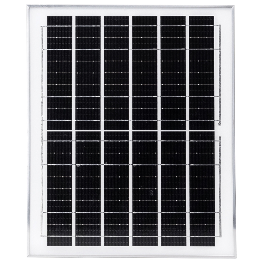 Aigostar - Lámpara solar LED con sensor, 2x LED/70W/12V 12000 mAh 6500K IP65, diámetro 23,5 cm + mando a distancia