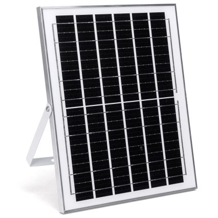 Aigostar - Lámpara solar LED con sensor 2xLED/70W/12V 12000 mAh 6500K IP65 Ø 12 cm + mando a distancia