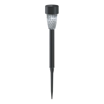 Aigostar - Lámpara solar LED LED/0,006W/1,2V 40 mAh 6500K IP44 29,7 cm