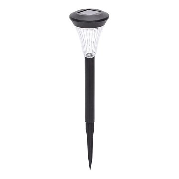 Aigostar - Lámpara solar LED LED/2V 6500K IP44 40 mAh negra