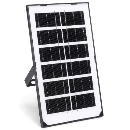 Aigostar - Lámpara solar LED LED/35W/12V 3000 mAh 6500K diá. 10 cm + control remoto