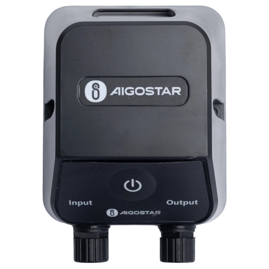 Aigostar - Lámpara solar regulable LED RGBW MESH LED/5W/3,7V 8000 mAh 2700K-6500K IP65 d. 30 cm