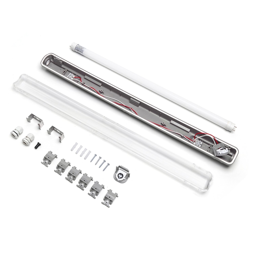 Aigostar - Lámpara técnica LED fluorescente 1xG13/9W/230V 4000K 66,6 cm IP65