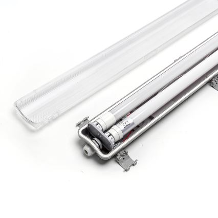 Aigostar - Lámpara técnica LED fluorescente 2xG13/18W/230V 4000K 127,6 cm IP65