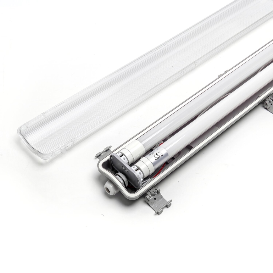 Aigostar - Lámpara técnica LED fluorescente 2xG13/18W/230V 4000K 127,6 cm IP65
