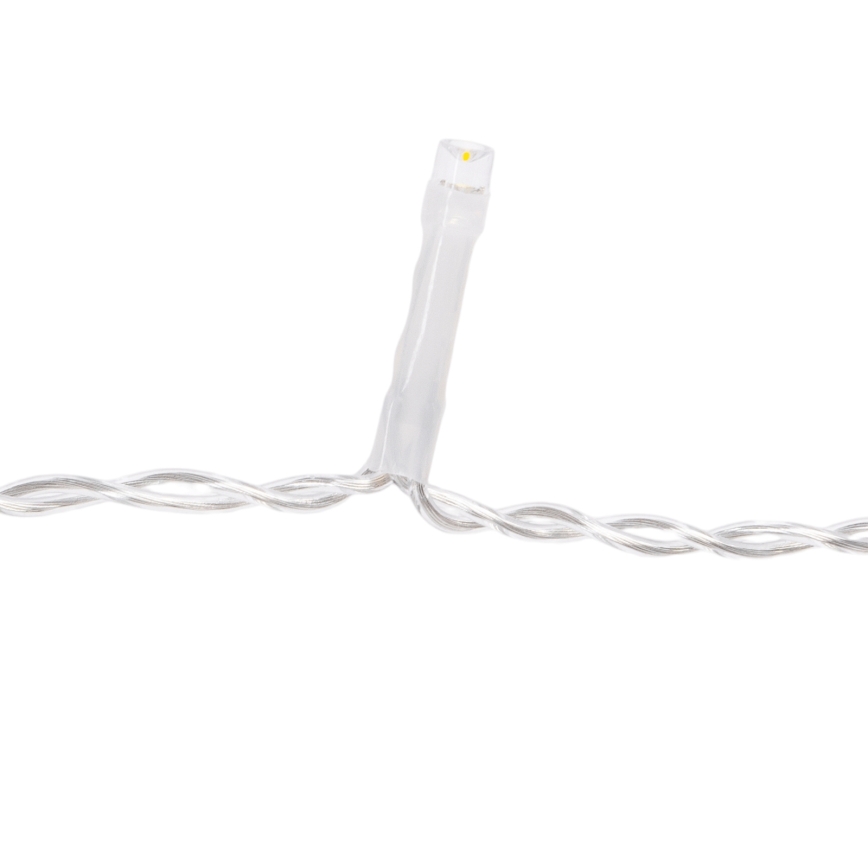 Aigostar - LED Cadena de luces navideñas para exterior 300xLED/8 funciones 3xAA 18x0,4m IP44 multicolor