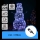 Aigostar-LED Decoración navideña exterior LED/3,6W/31/230V 6500K 90cm IP44 muñeco de nieve