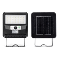 Aigostar - LED Farola solar con sensor LED/50W/3,2V 1000mAh 6500K + mando a distancia