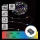 Aigostar - LED Guirnalda exterior 150 LEDs / 8 funciones, 3xAA, 15,3 m, IP44, multicolor