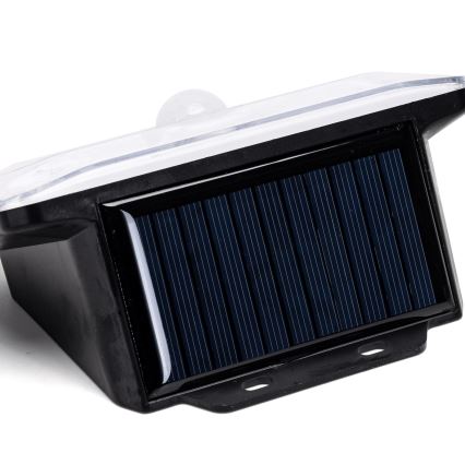Aigostar - Lámpara solar LED con sensor LED/3,7V 6500K 500 mAh IP65 negra