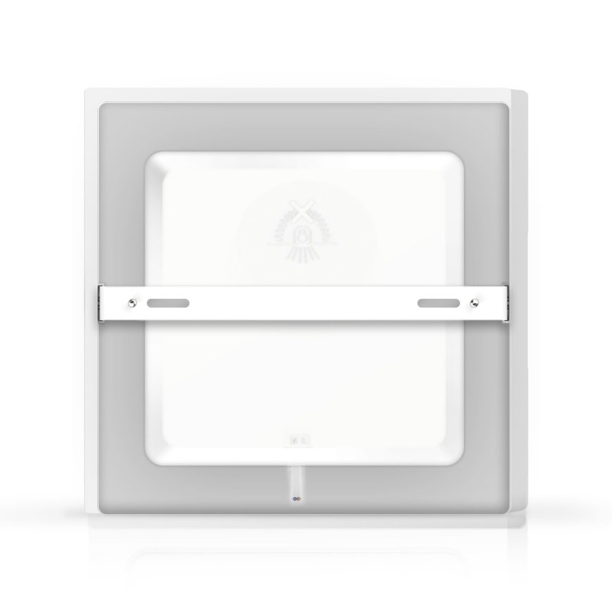 Aigostar - LED Plafón LED/12W/230V 17,3x17,3 cm 3000K blanco