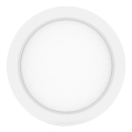 Aigostar - LED Plafón LED/18W/230V diá. 22,6 cm 4000K blanco
