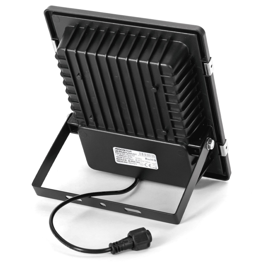 Aigostar - LED RGB Proyector solar regulable LED/50W/3,2V IP66 4000 mAh + control remoto