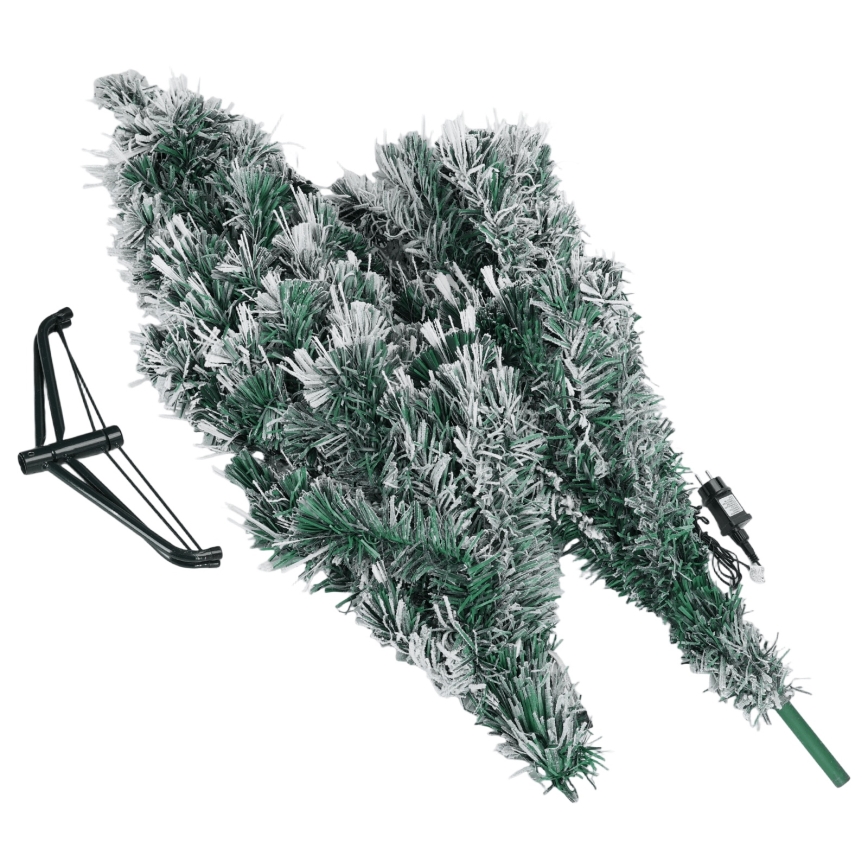 Aigostar - Árbol de Navidad LED para exterior 245 LEDs/8 funciones 2,1 m IP44 multicolor