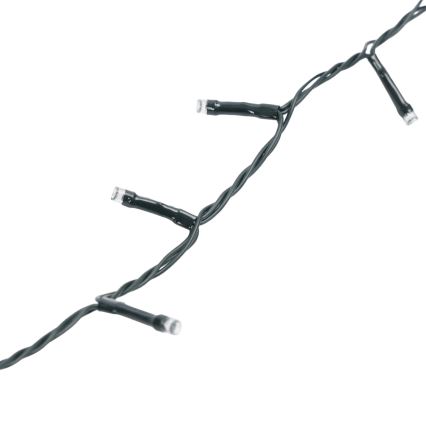 Aigostar - Cadena de luces navideñas LED RGBY para exteriores 600xLED/8 funciones 30 m IP44