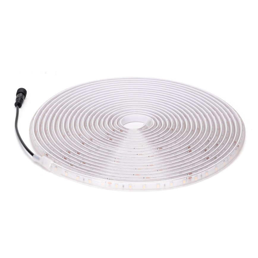 Aigostar - LED Tira solar regulable LED/10W/3,2V 10 m 2700K IP65 8000 mAh + control remoto