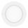 Aigostar - Luminaria de techo de superficie LED/6W/230V, diámetro 12,3 cm, 6500K, blanco