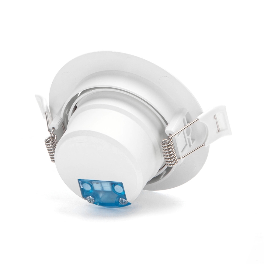 Aigostar - Luminaria empotrable LED/5W/230V 3000K diámetro 8,5 cm blanco