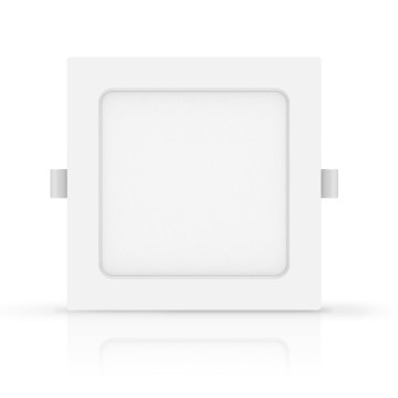 Aigostar - Luminaria empotrable LED/9W/230V 4000K 14,5x14,5 cm blanco