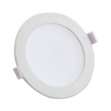 Aigostar - Luminaria empotrable LED para baño LED/15W/230V 4000K IP44 Ø 14,5 cm blanca