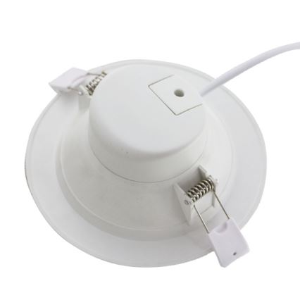Aigostar - Luminaria empotrable LED para baño LED/15W/230V 4000K IP44 Ø 14,5 cm blanca