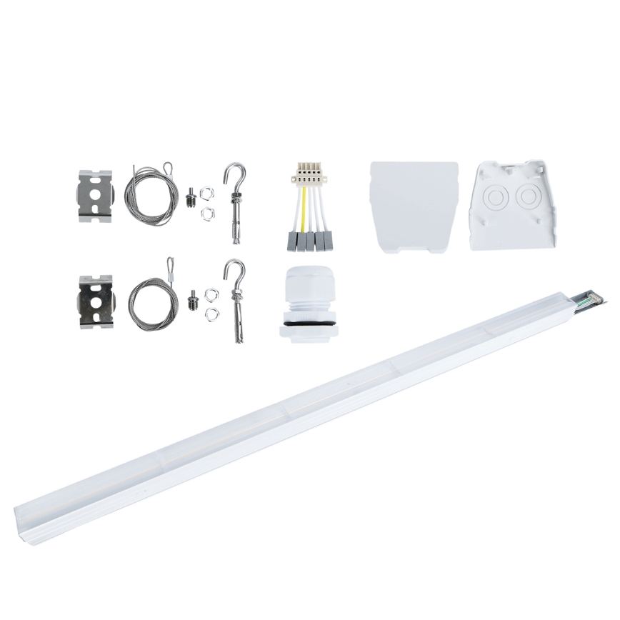 Aigostar - Luminaria colgante LED regulable LED/75W/230V 4000K 143,7 cm