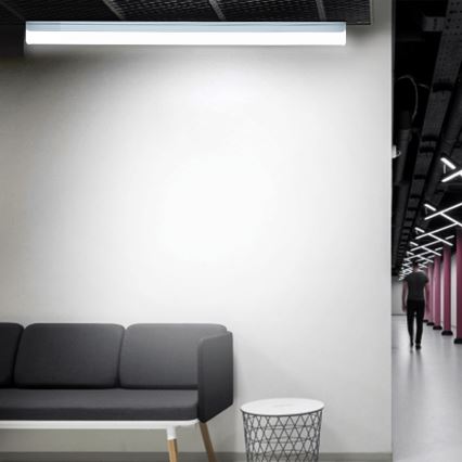 Aigostar - Luminaria LED regulable tipo fluorescente MESH LED/30W/230V 3000-6500K