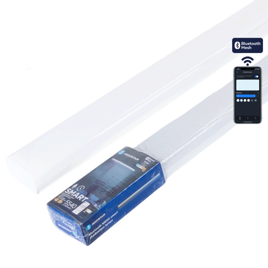 Aigostar - Luminaria LED regulable tipo fluorescente MESH LED/50W/230V 6500K