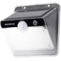 Aigostar - Luminaria solar LED con sensor, LED 3,7 V, 6500 K, 1200 mAh, IP65, negra