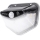Aigostar - Luminaria solar LED con sensor LED/3,7 V 6500 K 500 mAh IP65 negra