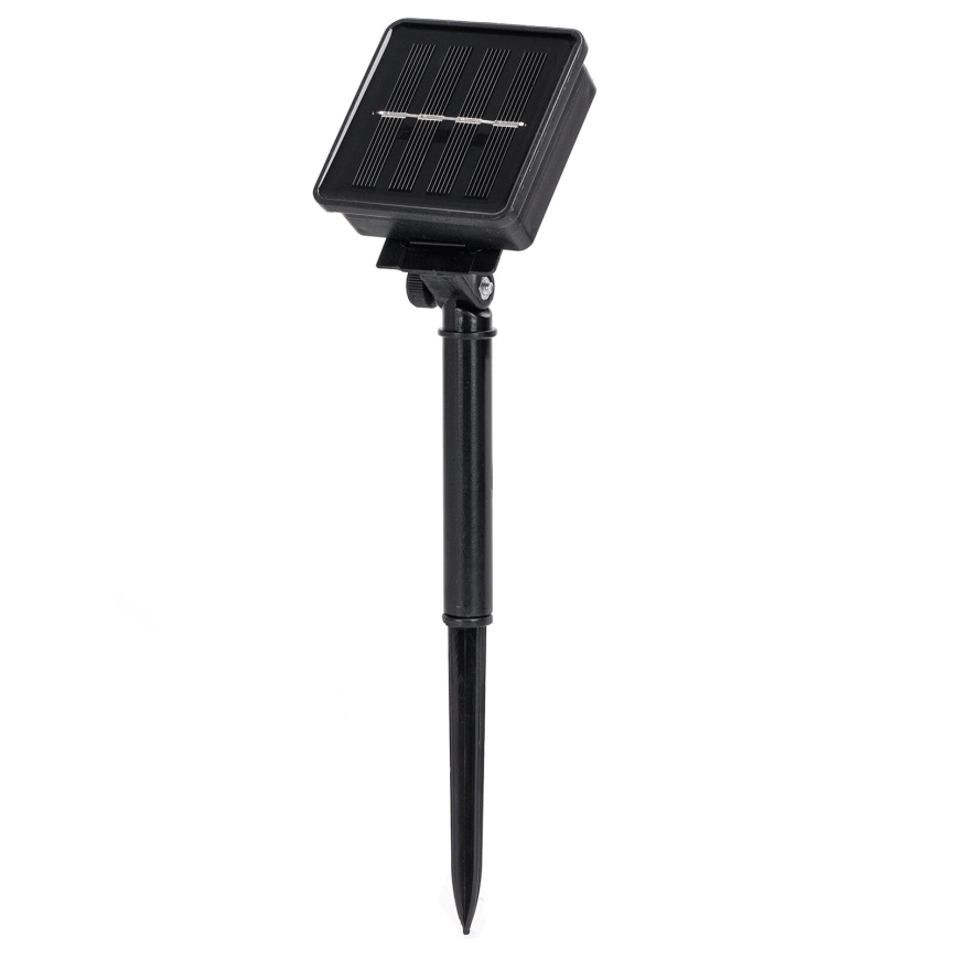 Aigostar - Luz de navidad LED solar LED/0,054W/1,2V 1m IP65 blanco frío
