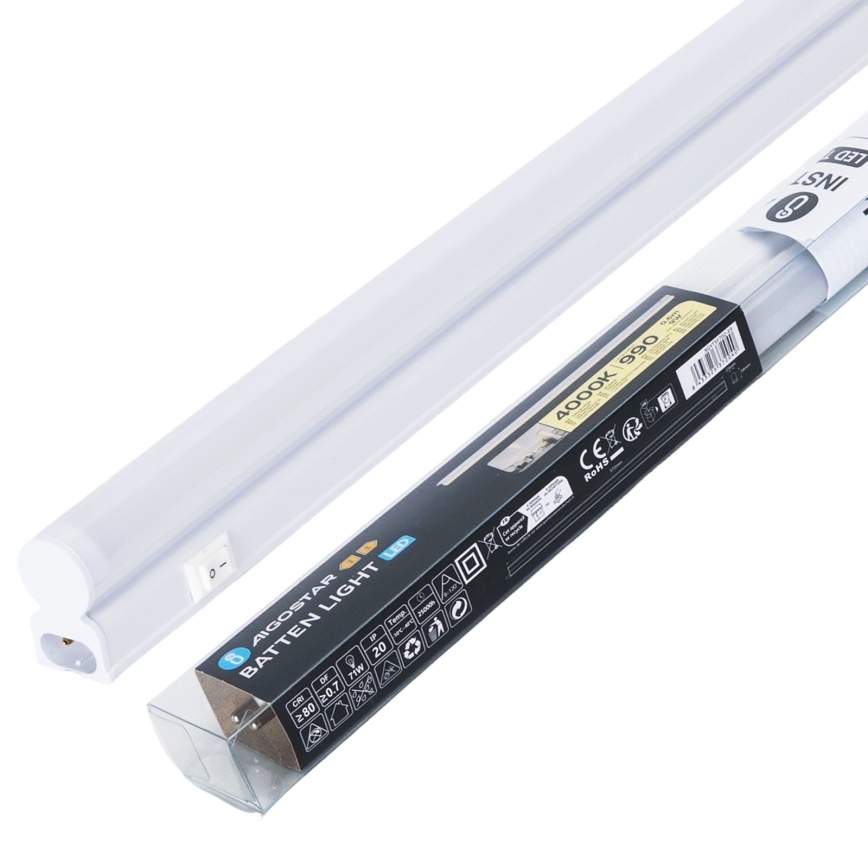 Aigostar - Luz LED bajo mueble LED/9W/230V 4000K 57,2 cm