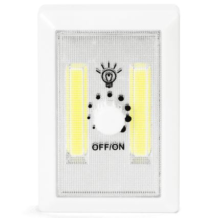Aigostar - Luz nocturna portátil LED/3xAAA 6500K