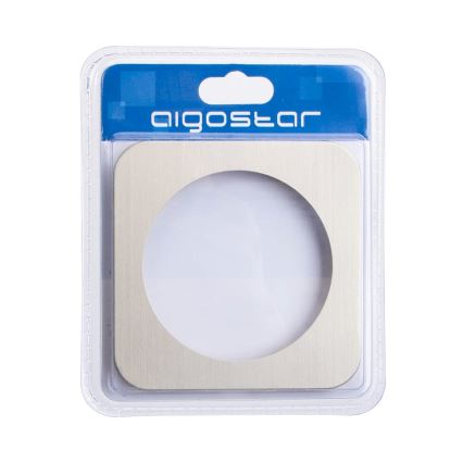 Aigostar - Marco sencillo de aluminio dorado