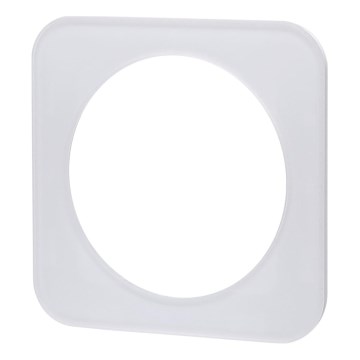 Aigostar - Marco sencillo de vidrio blanco