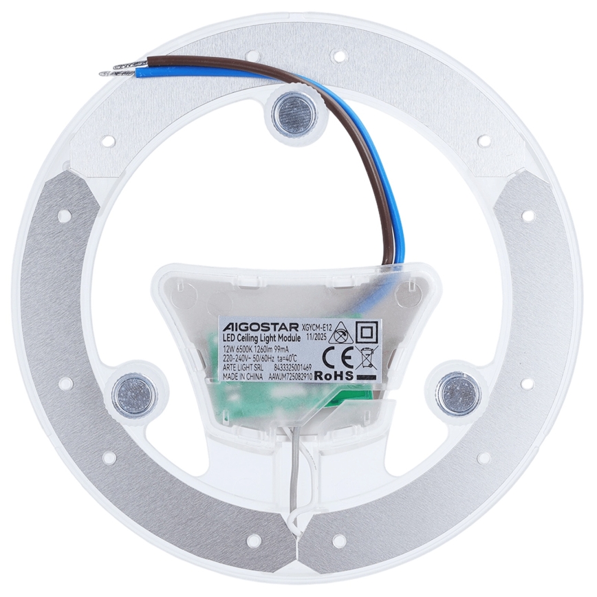Aigostar - Módulo LED magnético 12W/230V 6500K