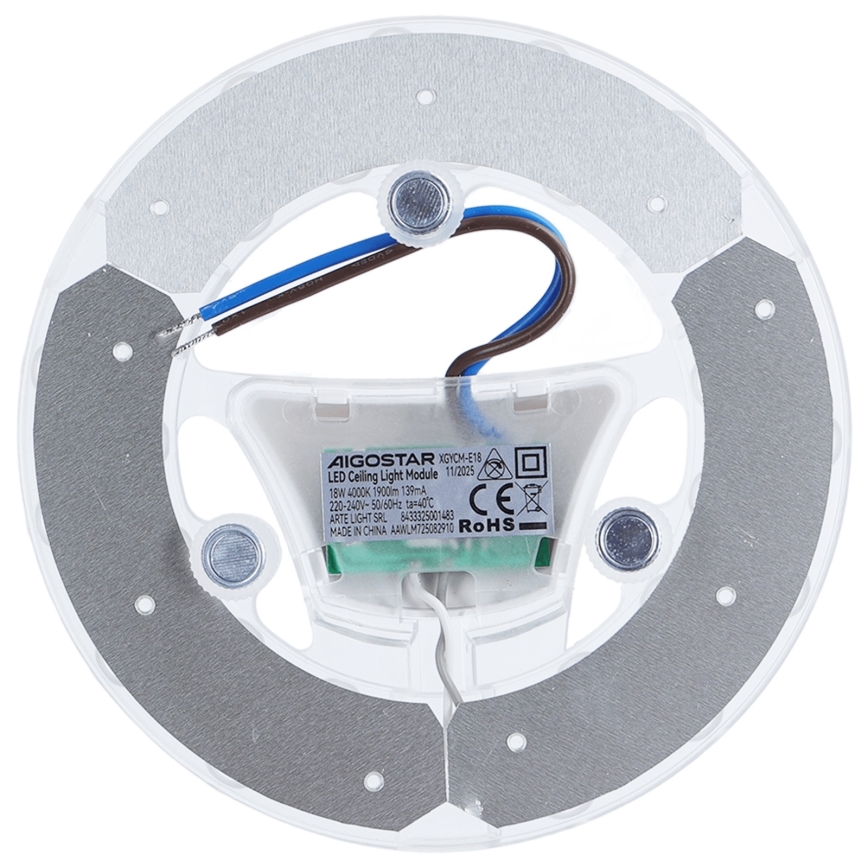 Aigostar - Módulo LED magnético/18W/230V 4000K