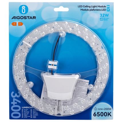 Aigostar - Módulo magnético LED/32W/230V 6500K