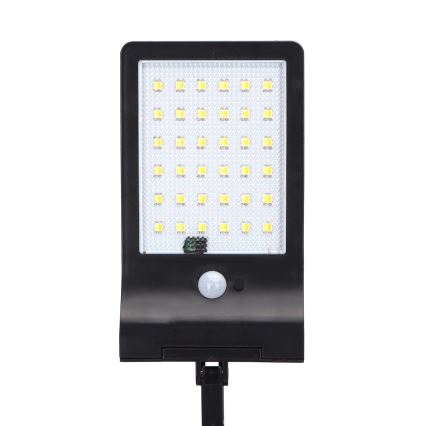 Aigostar - Juego de 2 farolas solares LED con sensor LED/3W/3,7V1800 mAh IP44 3000/4000/5000K + mando a distancia