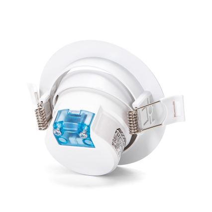 Aigostar - Pack de 3 focos empotrables LED/5W/230V 4000K, diámetro 8,5 cm, blanco